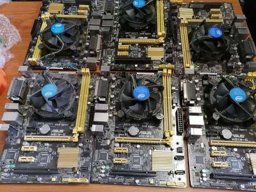 ASUS H81M-C WITH CORE I5 4TH GEN - PROCESSOR - LGA1150 Socket  BACKPLATE  HEAT SINK