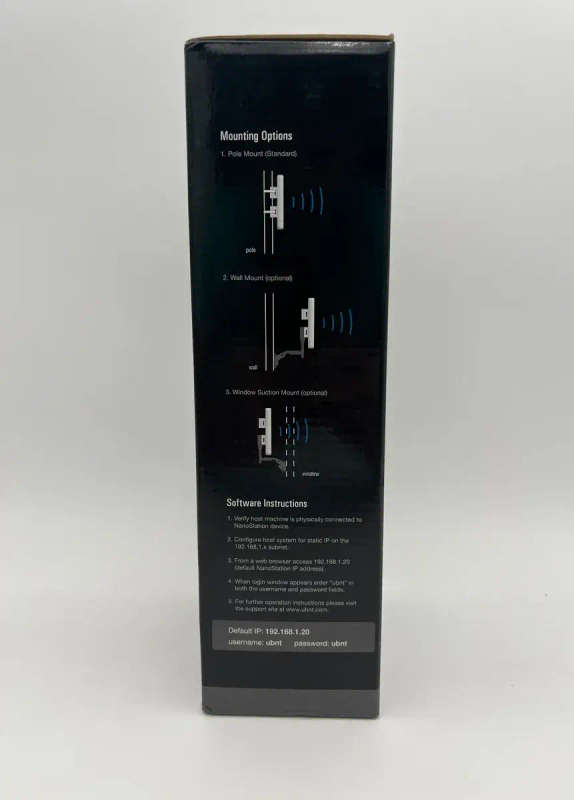 Ubiquiti Indoor/Outdoor Dual-Polarity NanoStation2 Wireless Access Point 2.4GHz 10dBi CPE