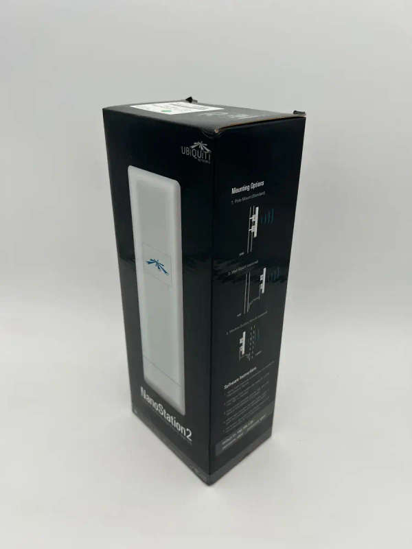 Ubiquiti Indoor/Outdoor Dual-Polarity NanoStation2 Wireless Access Point 2.4GHz 10dBi CPE