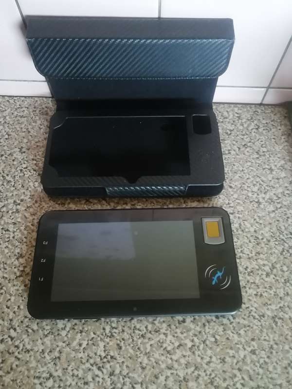 TazPad Android tablet fingerprint sensor 1.2 GHz clock-rate 1 GB of RAM WIFI, Bluetooth, ZigBee
