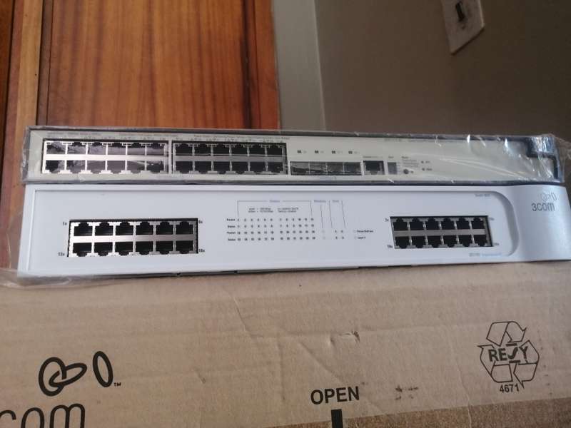 Lot of New & used Network switches 3COM, Planet & Cisco switches, all working