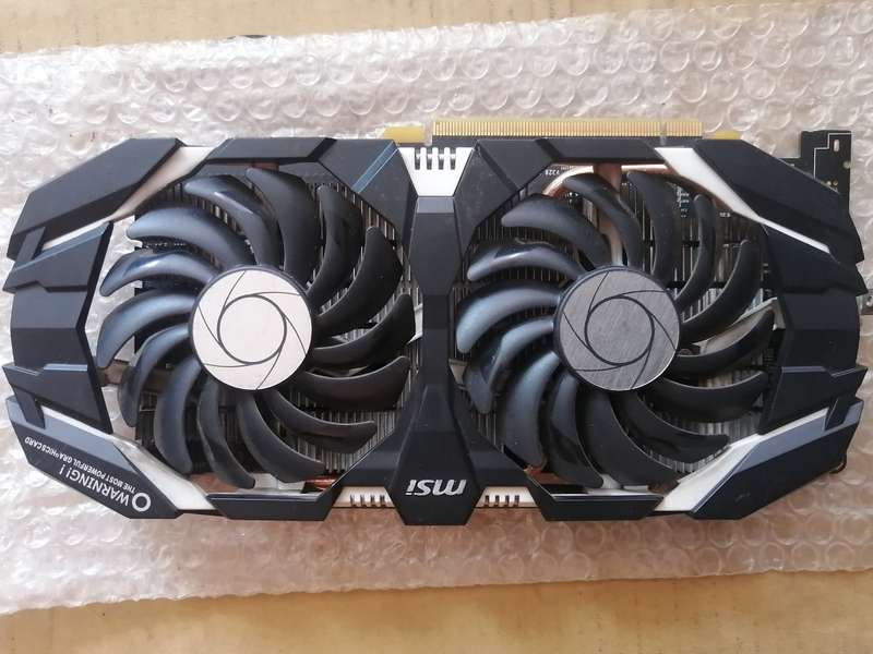 MSI -P106-100 MINER N6G GRAPHICS CARD - (EQUIVALENT OF MSI NVIDIA GEFORCE GTX1060 - 6GB)
