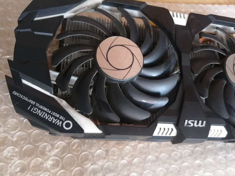 MSI -P106-100 MINER N6G GRAPHICS CARD - (EQUIVALENT OF MSI NVIDIA GEFORCE GTX1060 - 6GB)