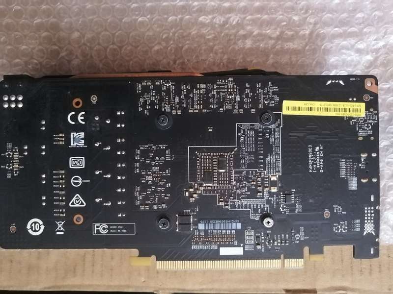 MSI -P106-100 MINER N6G GRAPHICS CARD - (EQUIVALENT OF MSI NVIDIA GEFORCE GTX1060 - 6GB)