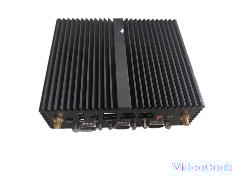 Fanless Mini Industrial Control PC Core i3 4th gen, 4gb ram, 64GB SSD 3.0 USB, RS-232 COM Port Wifi,