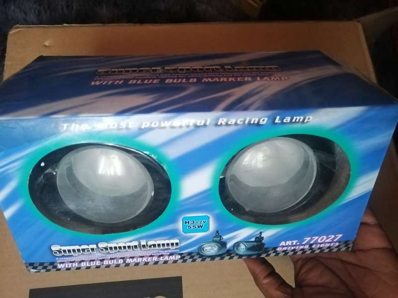 Super Sport Lamp WITH BLUE BULB MARKER LAMP ART. 77027 DRIVING lights