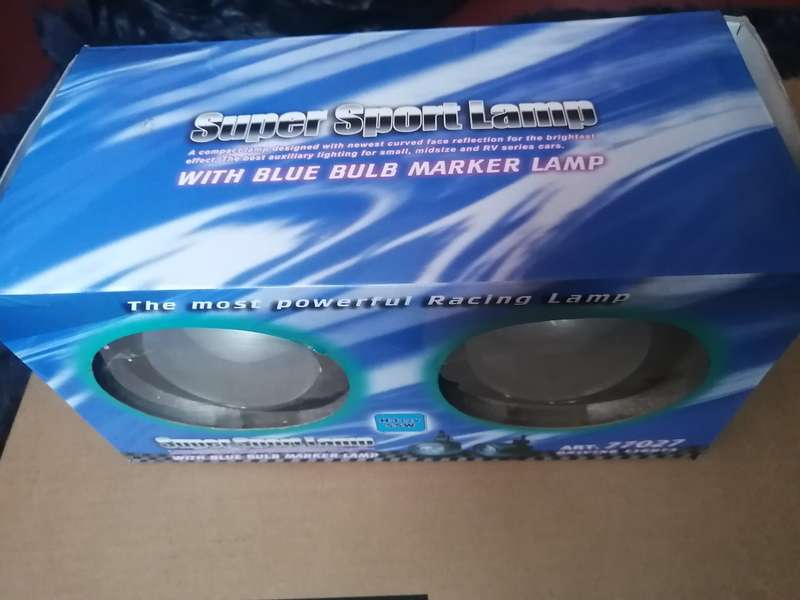 Super Sport Lamp WITH BLUE BULB MARKER LAMP ART. 77027 DRIVING lights