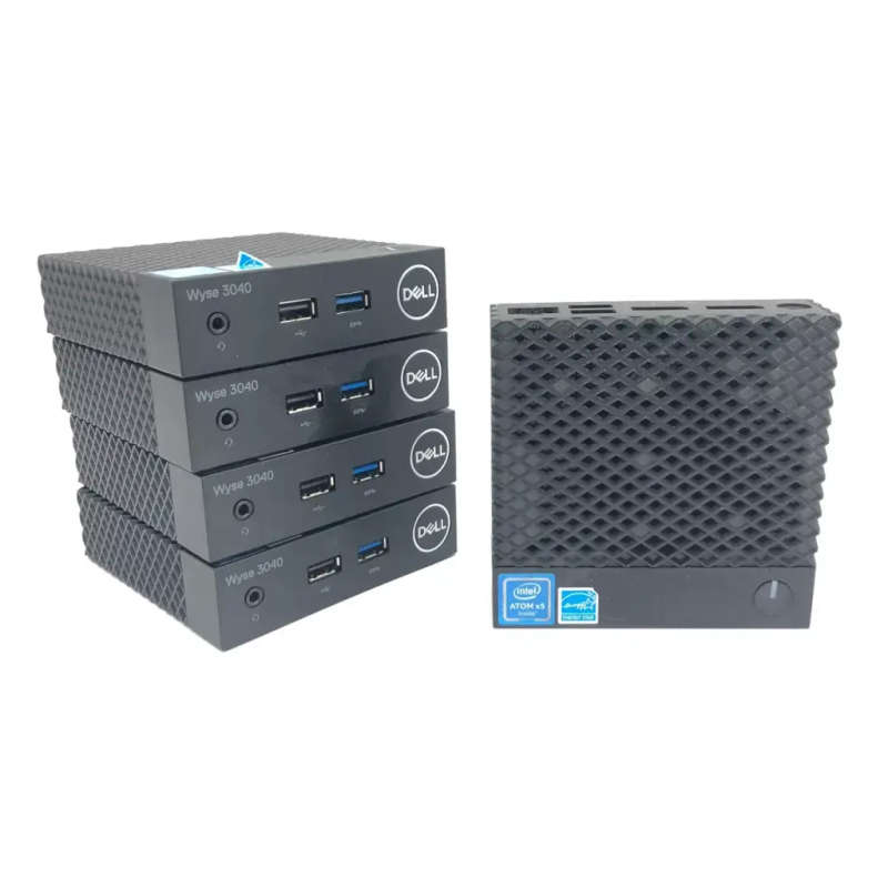 Latest Dell Wyse 3040 Thin Client Atom x5-Z8350 quad core 1.44GHz CPU 2GB RAM 16GB PSU WIFI Mini PC