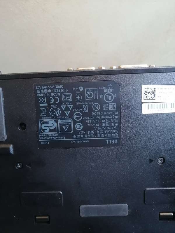 Dell docking station (untested)