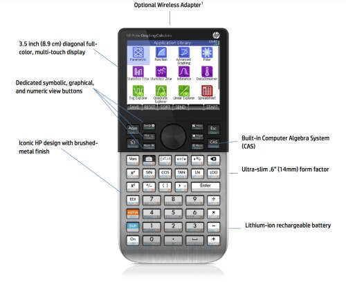 HP Prime Graphing Calculator