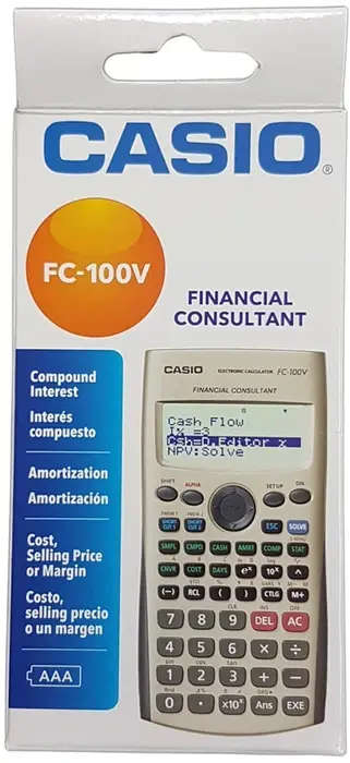 Casio FC100V Financial Calculator