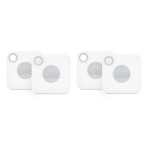 Tile Mate Bluetooth Tracker (4-Pack)