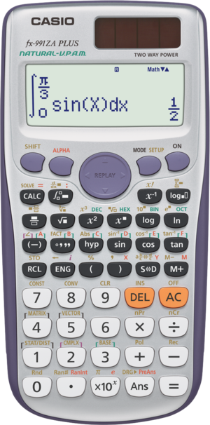CASIO FX-991ZA Plus Scientific Calculator