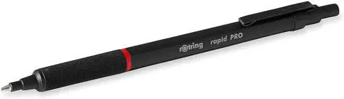 rOtring Rapid PRO Ballpoint - Black Full Metal Ball Point Pen