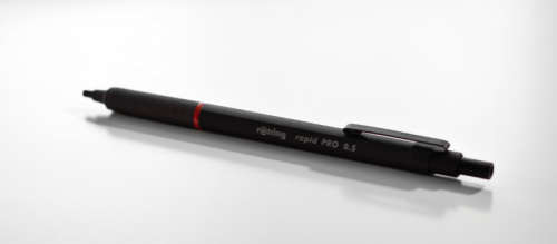 rOtring Rapid PRO Ballpoint - Black Full Metal Ball Point Pen