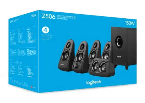 LOGITECH Z506 5.1 SURROUND SOUND SPEAKER SYSTEM