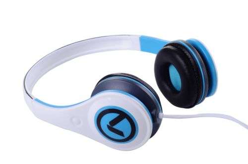 Amplify Freestylers Headphones - White/Blue