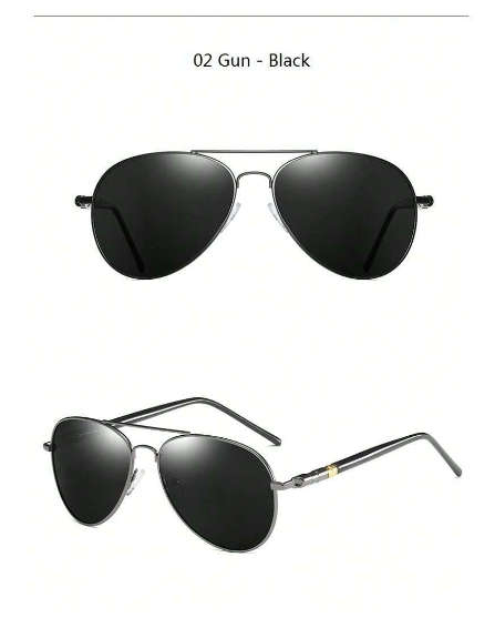 A Classic Pair Of Unisex Aviator Sunglasses/Aviator Sunglasses, Luxury Brand Designer, Fashionable