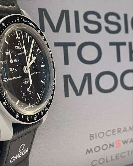 OMEGA X SWATCH Moonwatch Mission To The Moon 42mm Bioceramic Case S033M100