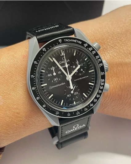 OMEGA X SWATCH Moonwatch Mission To The Moon 42mm Bioceramic Case S033M100