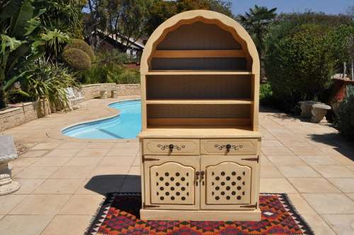 Oregan Pine Welsh Dresser Distressed Chalk Painted  --  Collections Only!!