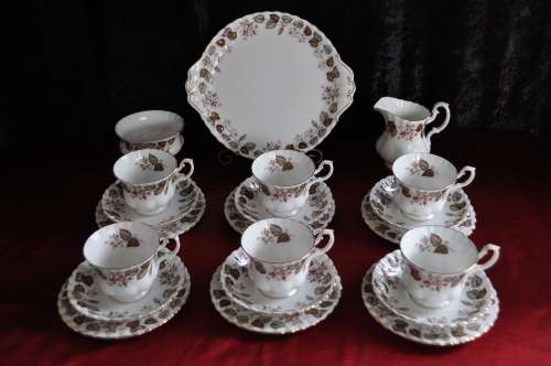Royal Albert "Linden Lea" 21 Piece Tea Set