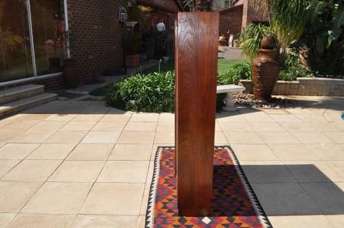 Burmese Teak Bookcase ---   Collections Only!!!