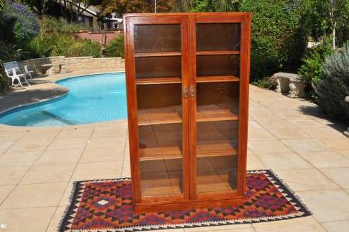 Burmese Teak Bookcase ---   Collections Only!!!