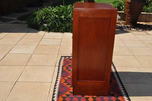 Burmese Teak Chest Of Drawers.   ----   Collections Only!!!