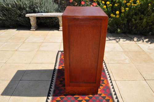 Burmese Teak Chest Of Drawers.   ----   Collections Only!!!