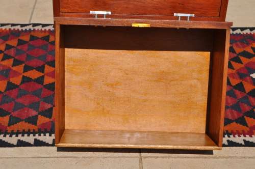 Burmese Teak Chest Of Drawers.   ----   Collections Only!!!