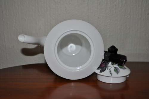 Royal Albert "Masquerade" Coffee Pot.  ---   Collections or Courier Please!!!!