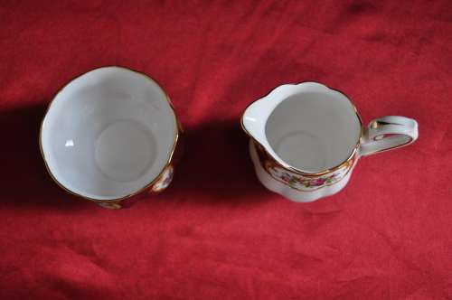 Royal Albert "Lady Hamilton" Coffee Set  --  Collections or Courier Please!!!!