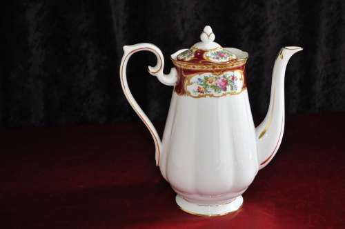 Royal Albert "Lady Hamilton" Coffee Set  --  Collections or Courier Please!!!!