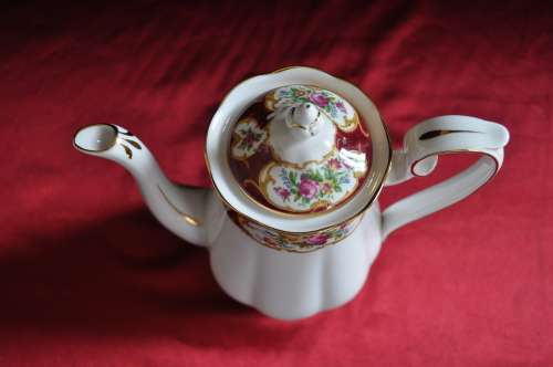 Royal Albert "Lady Hamilton" Coffee Set  --  Collections or Courier Please!!!!