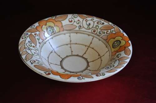 Bursley-Ware Charlotte Rhead Fruit/Salad Bowl.