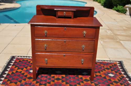 Burmese Teak Chest Of Drawers  --  Collections Only!!!