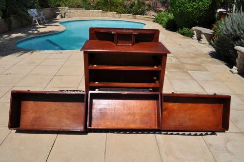 Burmese Teak Chest Of Drawers  --  Collections Only!!!