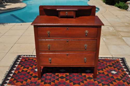 Burmese Teak Chest Of Drawers  --  Collections Only!!!