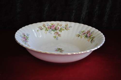 Royal Albert "Moss Rose" Salad Bowl.
