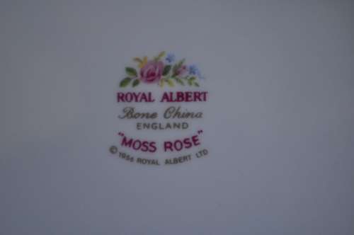 Royal Albert "Moss Rose" Salad Bowl.