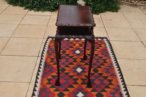 Imbuia Ball & Claw 2 Tier Side Table  --  Collections Only!!!!