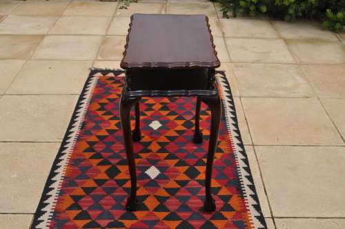 Imbuia Ball & Claw 2 Tier Side Table  --  Collections Only!!!!