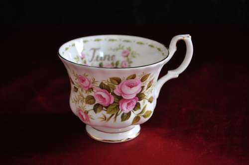 Royal Albert Flower Of The Month June "Roses" Trio