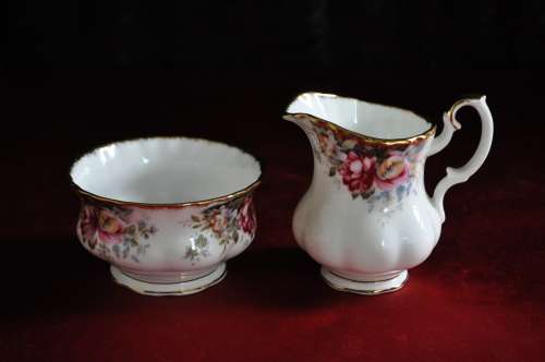 Royal Albert "Autumn Rose" 15 Piece Coffee Set