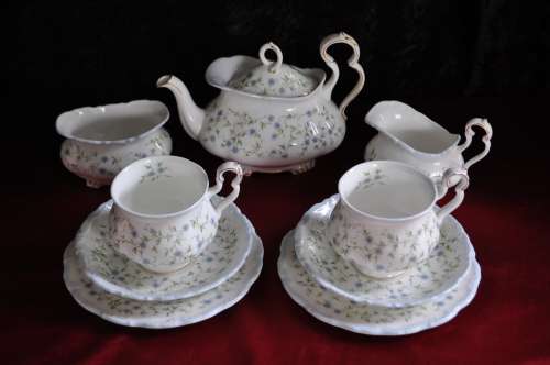 Royal Albert "Caroline" Tea For Two  ---  Collections or Courier Please!