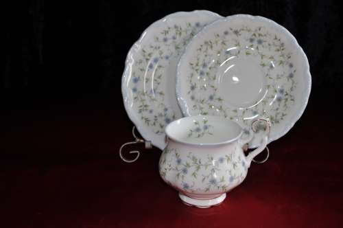 Royal Albert "Caroline" Tea For Two  ---  Collections or Courier Please!