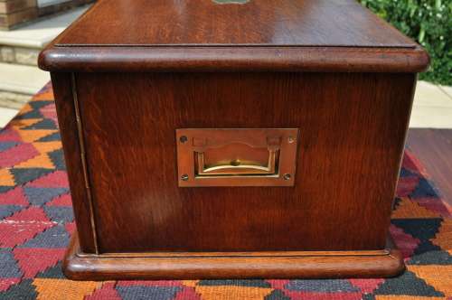 Teak Table Top 3 Drawer 2 Door Cutlery Cabinet  --  Collections or Courier Please!!!