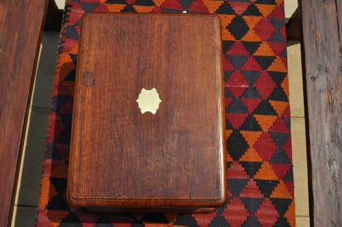 Teak Table Top 3 Drawer 2 Door Cutlery Cabinet  --  Collections or Courier Please!!!