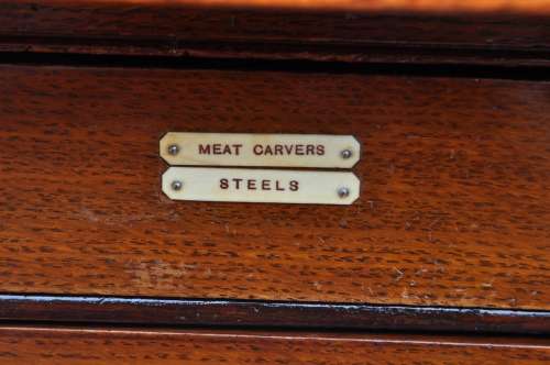 Teak Table Top 3 Drawer 2 Door Cutlery Cabinet  --  Collections or Courier Please!!!
